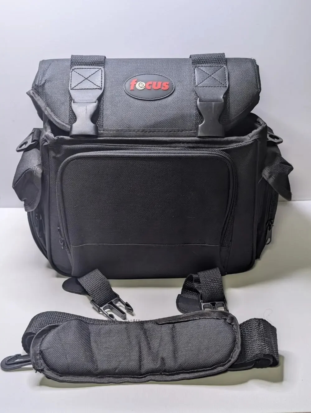 Focus Camera Bag Shoulder Carry Case Padded DSLR Video Camcorder Storage